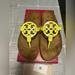 Tory Burch Shoes | New Tory Burch Miller Cloud Blazing Yellow Flip Flop Thong Sandal | Color: Yellow | Size: 8.5