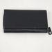 Coach Accessories | Coach Vintage Black Leather Trifold Checkbook Wallet | Color: Black | Size: Os