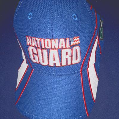 Adidas Accessories | Dale Earnhardt Jr National Guard Hendrick 25th Nascar Hat One Size | Color: Blue/White | Size: Os