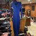 Zara Dresses | Full Length Thick Heavy Rayon Body On Blue Dress By Zara | Color: Blue | Size: M