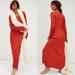 Free People Dresses | Free People Walk About Maxi Sweater Dress | Color: Orange/Red | Size: M