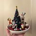 Disney Holiday | Disney Parks Christmas Holiday Musical Figurine Walts Lodge 2021 Mickey &Friend | Color: Green/Red | Size: Os