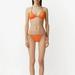 Burberry Swim | Burberry Cobb Colorblock Icon Stripe Two Piece Swimsuit | Color: Black/Orange | Size: S