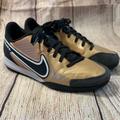 Nike Shoes | Euc Nike Tiempo Legend 9 Academy Ic Indoor/Futsal Shoes Sz6.5 | Color: Black/Tan | Size: 6.5