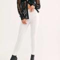 Free People Jeans | Free People We The Free | White Feel Alright Skinny Jeans Size 28 | Color: White | Size: 28