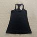 Lululemon Athletica Tops | Black Razor Back Lulu Tank | Color: Black | Size: 8