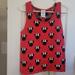 Disney Tops | Disney Minnie Mouse Top | Color: Black/Red | Size: M