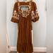 Anthropologie Dresses | Gorgeous Anthropology Dress Size Xxs Petite | Color: Brown/Tan | Size: Xxsp