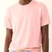 J. Crew Shirts | J. Crew Men's Broken-In Short-Sleeve T-Shirt Size Large | Color: Pink | Size: L