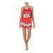 Disney Intimates & Sleepwear | Disney Intimates Red Rayon Everyday Sleepwear Shirt Size: S | Color: Red | Size: S