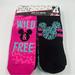 Disney Accessories | Disney Mickey Mouse Low Cut Women’s Socks 4-10 | Color: Blue/Pink | Size: 4-10