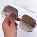 Gucci Accessories | Gucci Gg0646s 002 Sunglasses Gold Brown Gradient Square Women | Color: Brown/Gold | Size: Os