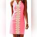 Lilly Pulitzer Dresses | Lilly Pulitzer Pearl Shift Dress Size 8 | Color: Gold/Pink | Size: 8