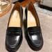 Michael Kors Shoes | Mk Black Shoes Block Heels Size 8 | Color: Black | Size: 8