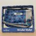 Disney Accessories | Disney Lilo And Stitch Wrislet Wallet | Color: Blue/Silver | Size: Os