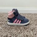 Adidas Shoes | Adidas Baby Girl's High Tops - Size 6 | Color: Pink/Purple | Size: 6bb