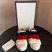 Gucci Shoes | Gucci Ace White Leather Triple Bow Sneakers 34.5 Or 4.5 Kids | Color: White | Size: 4.5bb