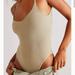Free People Intimates & Sleepwear | Fp Intimate Light Sand Seamless Body Suit | Color: Tan | Size: S