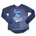 Disney Tops | Disney Fleece Crewneck Navy Blue Sweater Sweatshirt Size Medium | Color: Blue | Size: M