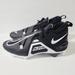 Nike Shoes | New Nike Alpha Menace Pro 3 Mid Football Cleats Ct6649-001 Size 9 Black | Color: Black | Size: 9