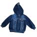 Levi's Jackets & Coats | Baby Levis 12m Blue Denim Hooded Jacket Zip Up | Color: Blue | Size: 12mb