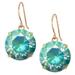 Kate Spade Jewelry | Kate Spade Green Shine On Drop Crystal Earrings | Color: Gold/Green | Size: Os