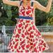 Disney Dresses | Disney Dress Shop Snow White Dress | Color: Red/Tan | Size: Xs