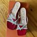 Gucci Shoes | Gucci Slide Sandals | Color: Red | Size: 9.5