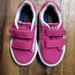 Polo By Ralph Lauren Shoes | Girls Sz 7 Ralph Lauren Polo Plaid Velcro Strap Sneakers | Color: Pink | Size: 7bb