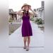 Athleta Dresses | Athleta Dress Womens Xs Santorini Thera Purple Sleeveless | Color: Purple | Size: Xs