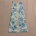 Lilly Pulitzer Dresses | Brand New Lily Pulitzer Blue And Gold Shift Dress Size 0 | Color: Blue/Cream | Size: 0