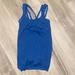 Lululemon Athletica Tops | Euc Lululemon Athletic Royal Blue Tank With Built-In Sports Bra And Padded Cups! | Color: Blue | Size: Xs