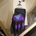 Adidas Other | Girls T-Ball Batting Gloves | Color: Black/Purple | Size: S/M