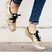 Kate Spade Shoes | Keds X Kate Spade Gold Glitter Shoes Used Us6 | Color: Gold | Size: 6