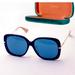 Gucci Accessories | Authentic Nwot Gucci Brown Havana Square Sunglasses | Color: Blue/Brown | Size: Os