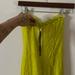 Victoria's Secret Dresses | 2000s Y2k Lime Yellow Lace Victoria’s Secret Knee Length Tube Dress | Color: Yellow | Size: S