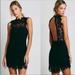 Free People Dresses | Intimately Fp Daydream Bodycon Slip Mini Dress Open Back Black Lace | Color: Black | Size: S