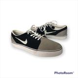 Nike Shoes | New Nike Satire Suede Men Skate Walking Shoes Sz 9 | Color: Gray | Size: 9