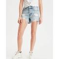 American Eagle Outfitters Shorts | American Eagle Size 8 90's Boyfriend Short Denim Cut Off Classic Vintage Destroy | Color: Blue | Size: 8