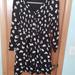 Anthropologie Dresses | Anthropologie Maeve Heart Stopper Dress Sz Med | Color: Black/White | Size: M