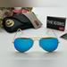 Ray-Ban Accessories | Authentic Ray-Ban Aviator Blue Flash Polarized Sunglasses | Color: Blue | Size: Os