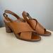 Madewell Shoes | Madewell The Ruthie Crisscross Leather Sandal Women’s Size 9 | Color: Brown | Size: 9
