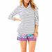 Lilly Pulitzer Tops | Lilly Pulitzer Windsor Pullover True Navy Mystic Stripe Women’s Small Euc 26946 | Color: Blue/White | Size: S