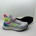 Adidas Shoes | Adidas Terrex Free Hiker Primeblue Hiking Boost Shoe Pink Blue Fy7336 Sz 7.5 | Color: Blue/Pink | Size: 7.5