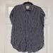 American Eagle Outfitters Tops | American Eagle Button Down Shirt | Color: Blue/White | Size: Xl