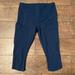 Athleta Pants & Jumpsuits | Athleta Workout Crop Leggings | Color: Blue | Size: M