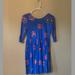 Lilly Pulitzer Dresses | Lilly Pulitzer Blue Girls Dress | Color: Blue/Pink | Size: 12g
