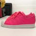 Adidas Shoes | Adidas Super Star Pink White Grade School Girls Sneakers Size 4 | Color: Pink/White | Size: 4g