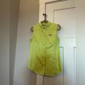 Columbia Tops | Columbia Women's Tamiami Sleeveless Shirt Size Medium | Color: Green/Yellow | Size: M