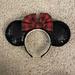 Disney Accessories | Minnie Ears | Color: Black/Red | Size: Os